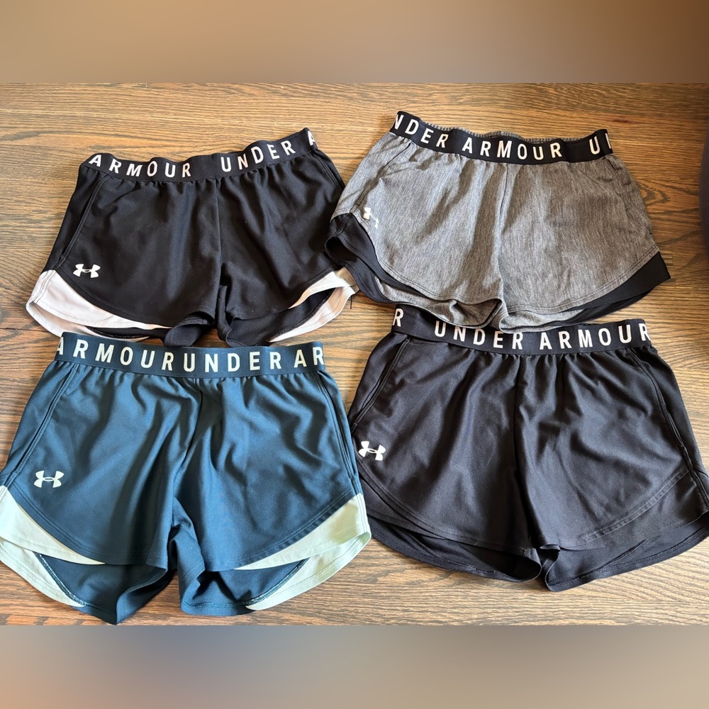 Under Armour Dark Teal Athletic Shorts